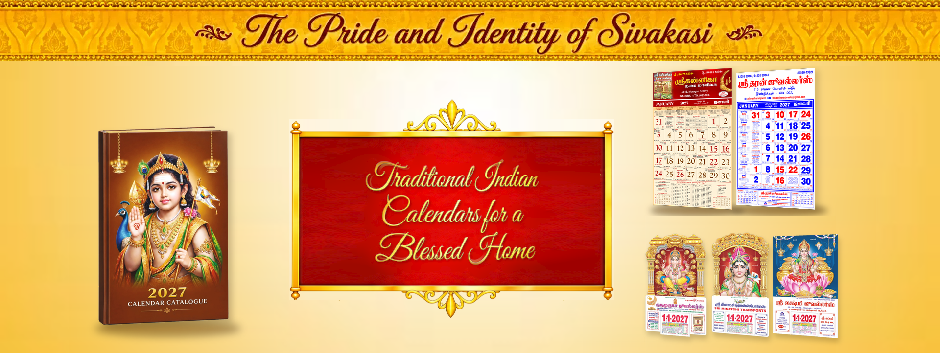 Yanai Calendar Home Banner